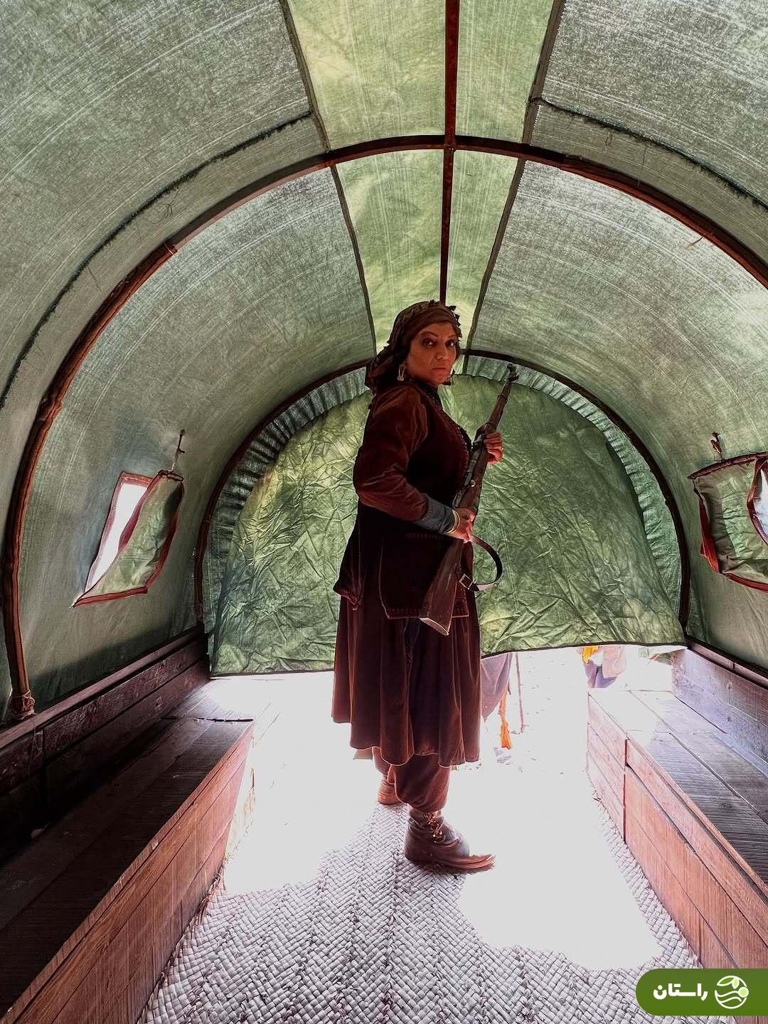 عکس‌های پشت صحنه و دلنوشته الهام پاوه نژاد پس از پایان سریال «شکارگاه»