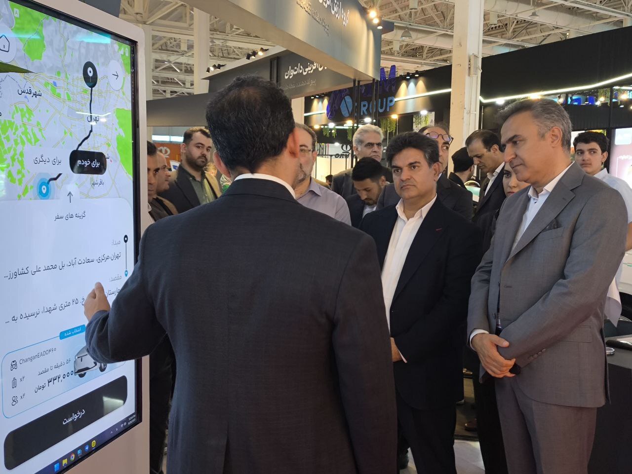 اولین تصویر لو رفته از اپلیکیشن تاکسی اینترنتی بابک زنجانی