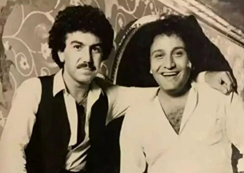 عکس؛ تونل زمان؛ تصویری دیده نشده از مارتیک و ناصر چشم‌آذر در دوران جوانی