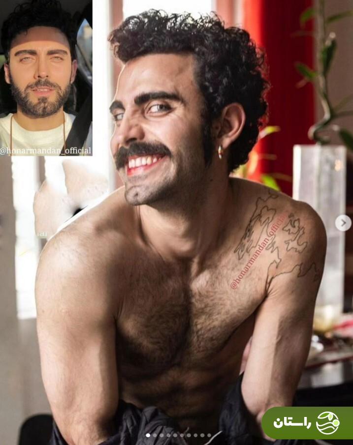 (عکس) تیپ بحثبرانگیز بازیگر جنجالی با لاک براق و شلوارک؛ من نه زنم و نه مرد! (عکس) تیپ بحثبرانگیز بازیگر جنجالی با لاک براق و شلوارک؛ من نه زنم و نه مرد!