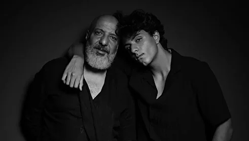 تبریک تولد احساسی امیر جعفری به پسرش + تصاویر متفاوت از آیین جعفری