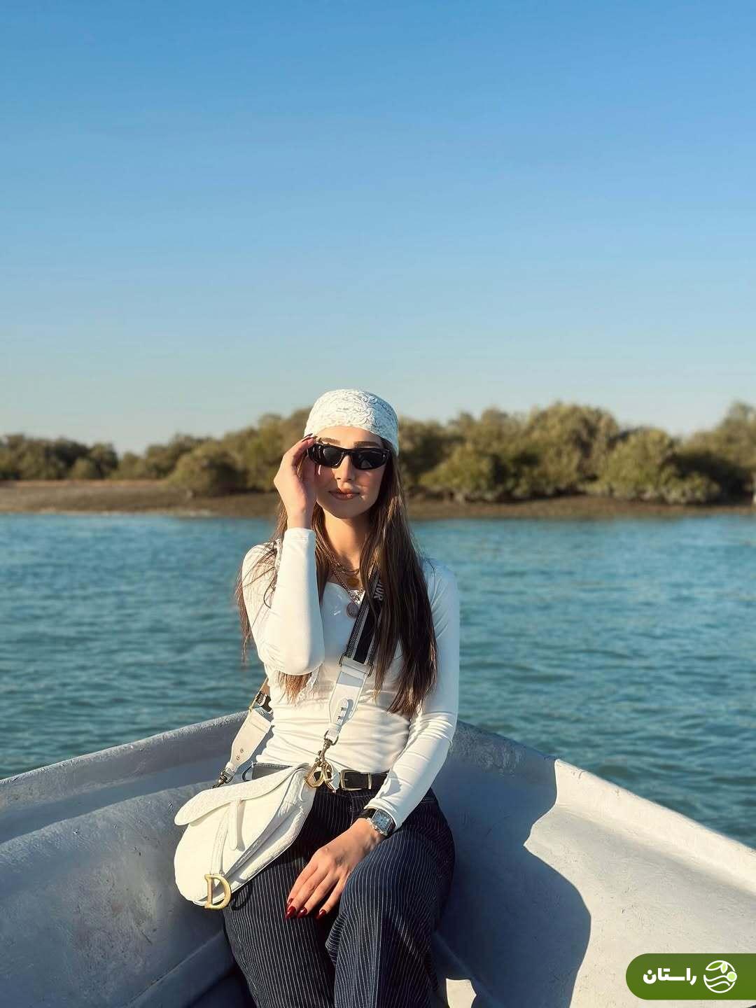 (تصاویر) زارا نادری‌فر، هوژان سریال ناریا در قشم