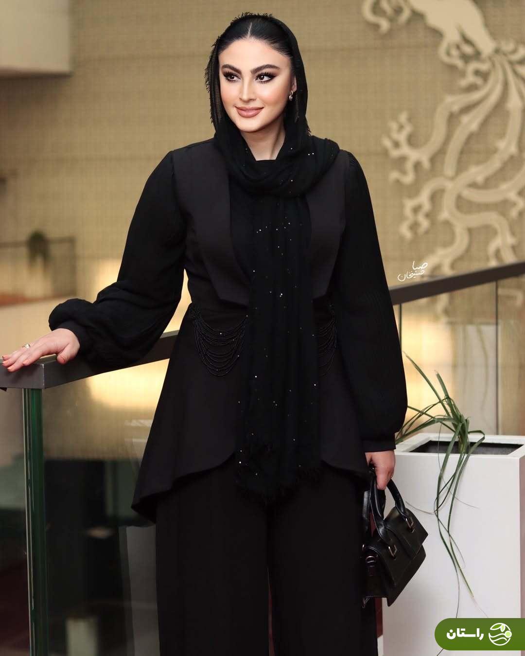 (تصاویر) استایل مریم مومن در اکران فیلم «تابستانی که برف آمد»