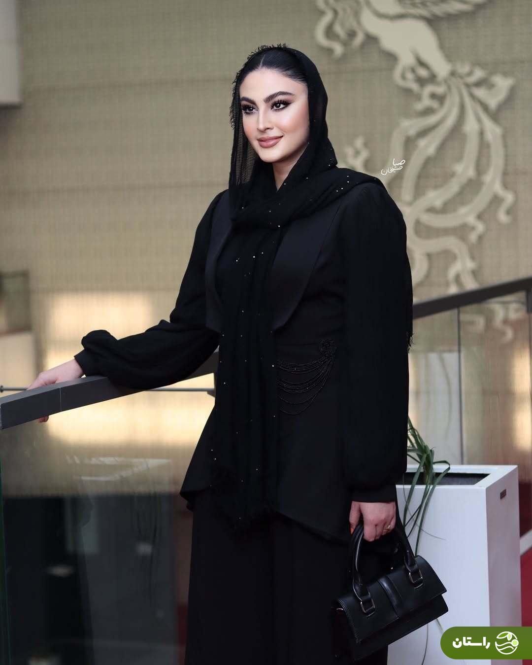 (تصاویر) استایل مریم مومن در اکران فیلم «تابستانی که برف آمد»