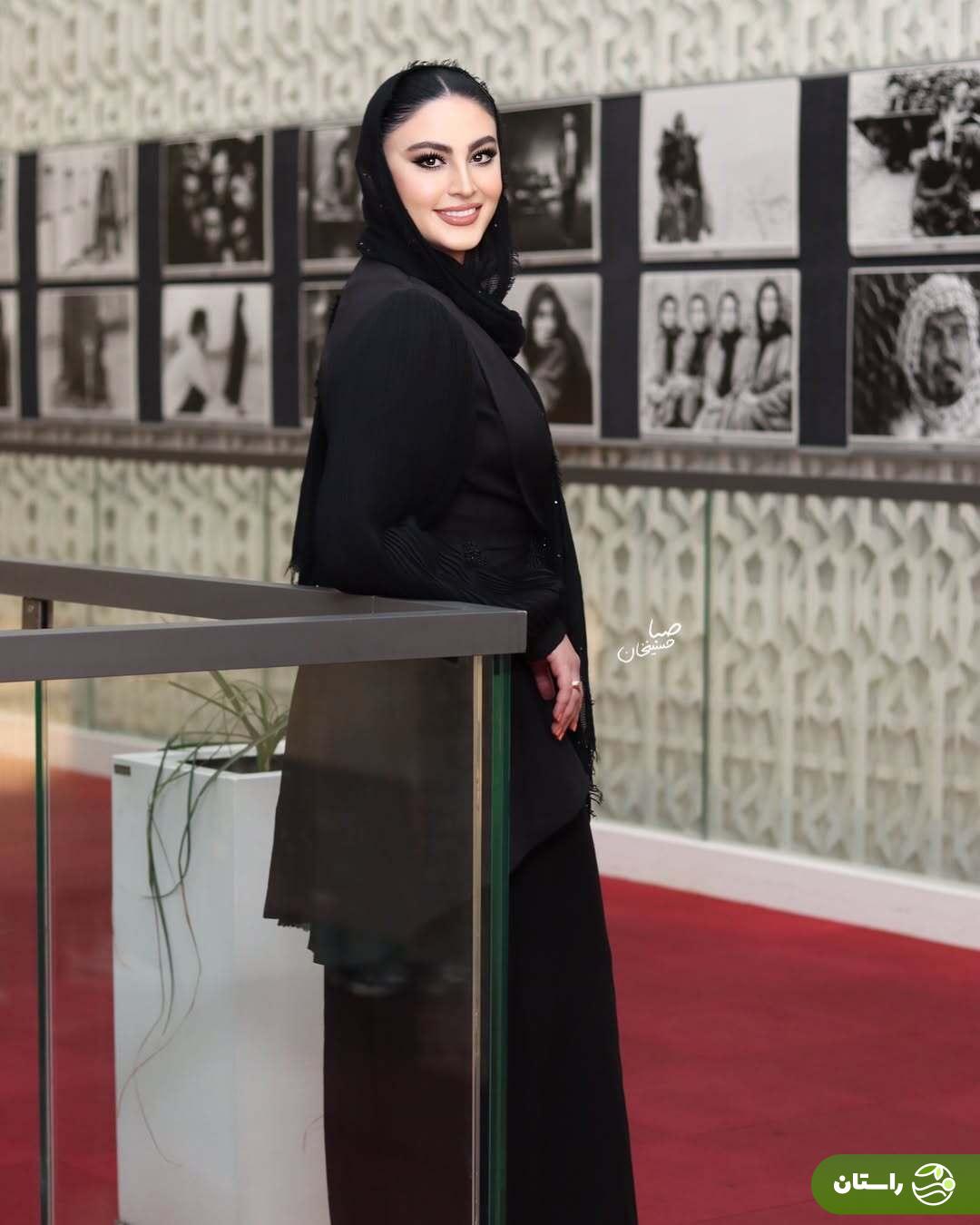 (تصاویر) استایل مریم مومن در اکران فیلم «تابستانی که برف آمد»