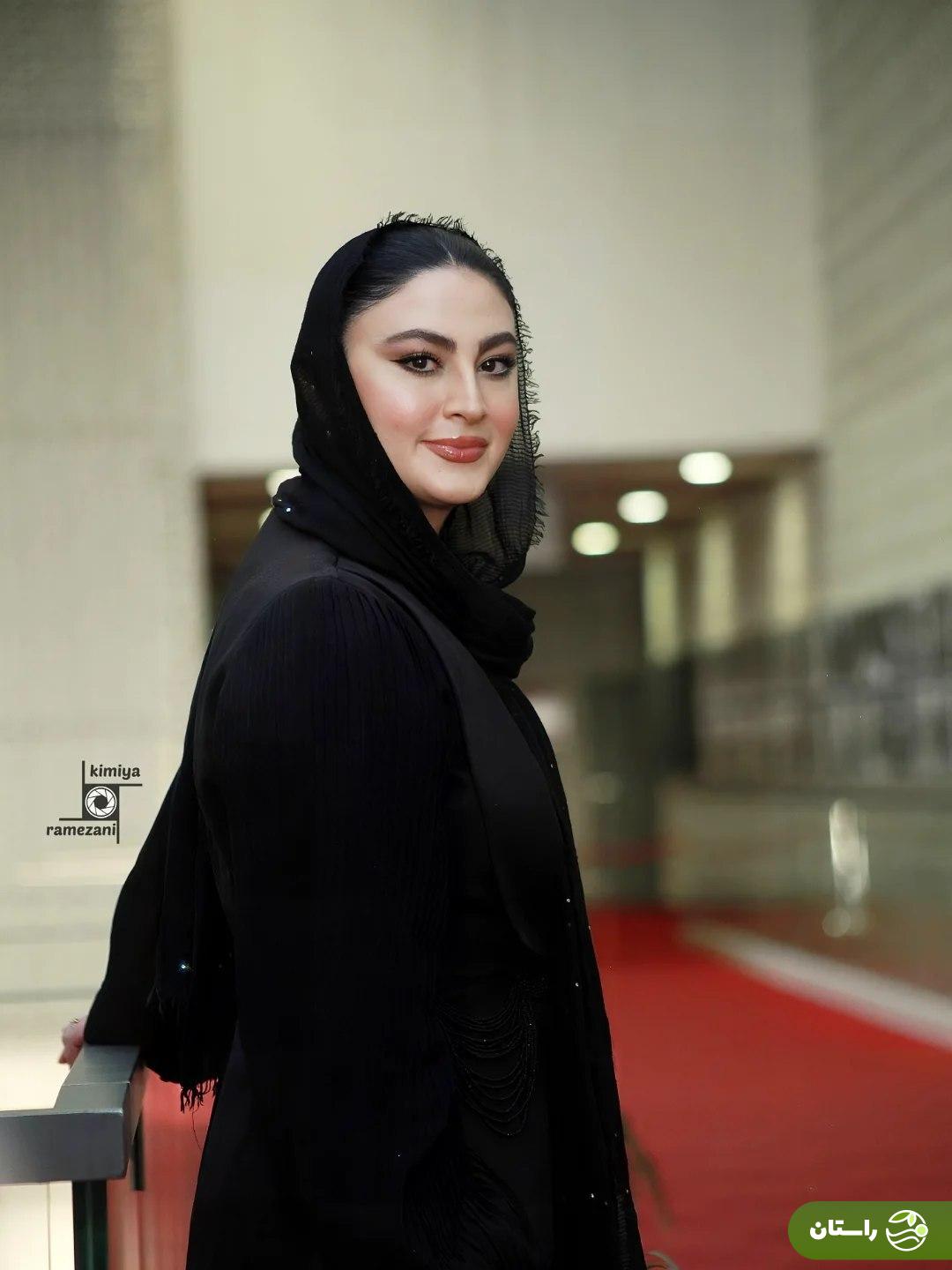 (تصاویر) استایل مریم مومن در اکران فیلم «تابستانی که برف آمد»