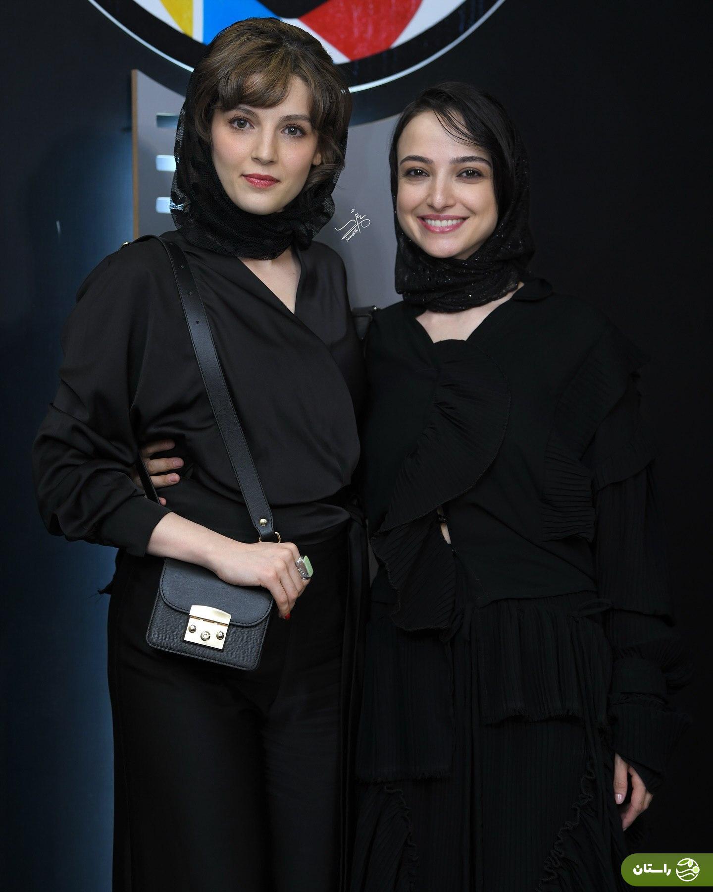 (تصاویر) مهسا حجازی  و هوتن شکیبا در جشن منتقدان سینما