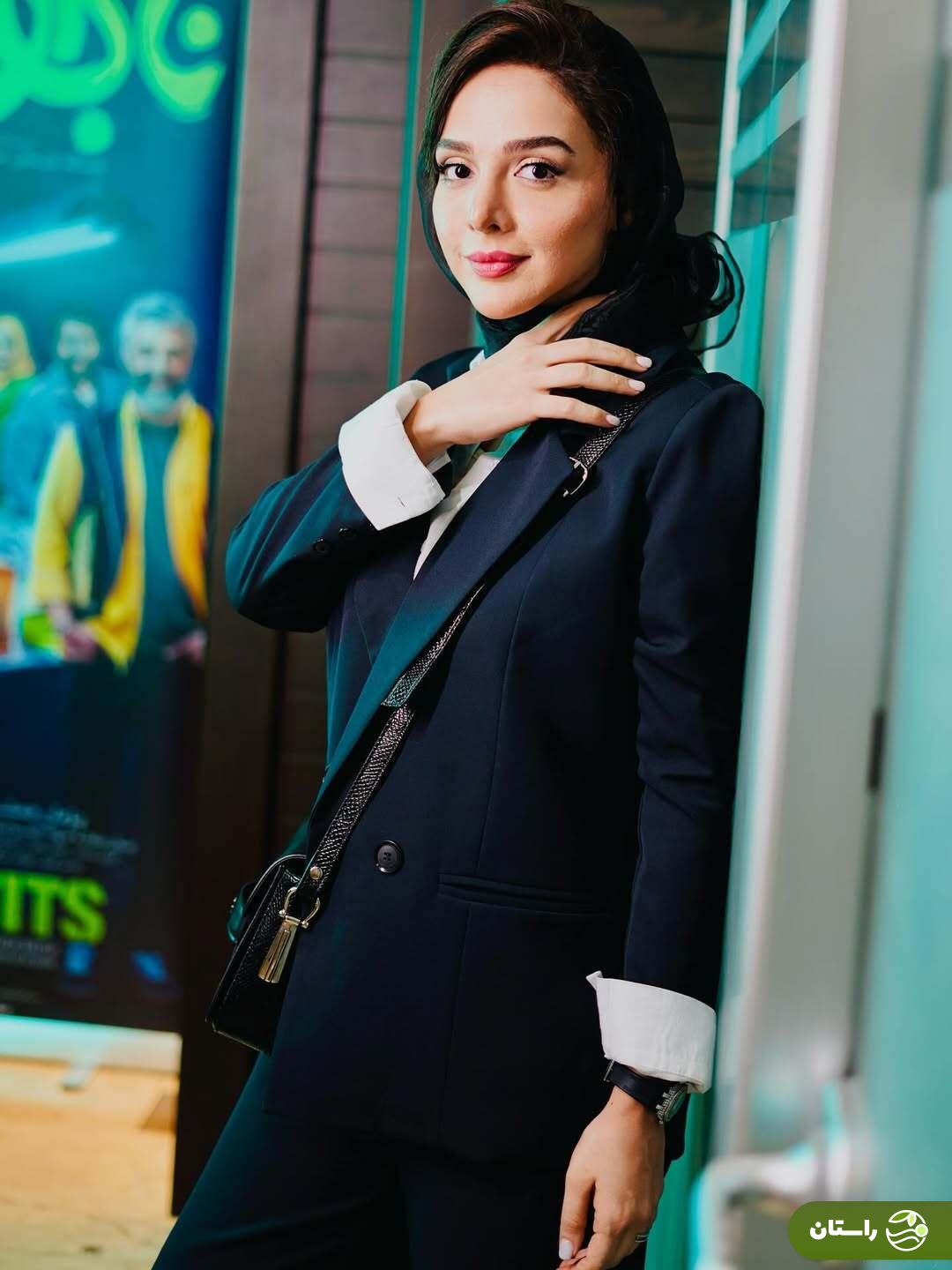 تصاویر | تیپ شیک المیرا دهقانی، ثریا سریال «جان سخت» در اکران فیلم «ناجورها»