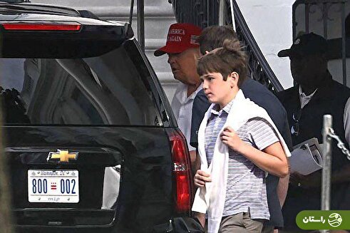 پایان شایعات؛ ترامپ سالم است + جدیدترین تصاویر