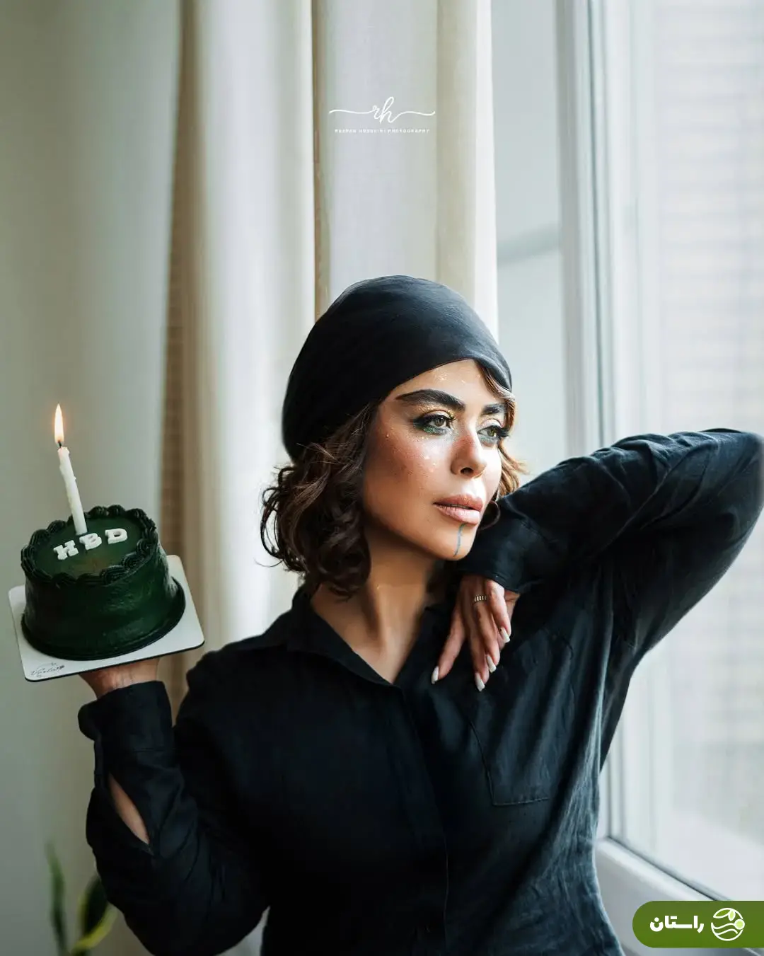 (تصاویر) جشن تولد ۳۷ سالگی الهام اخوان