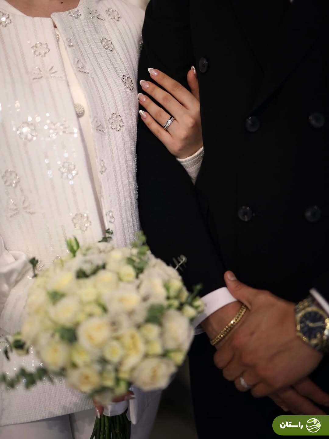 (عکس) دروازه‌بان پرسپولیس داماد شد