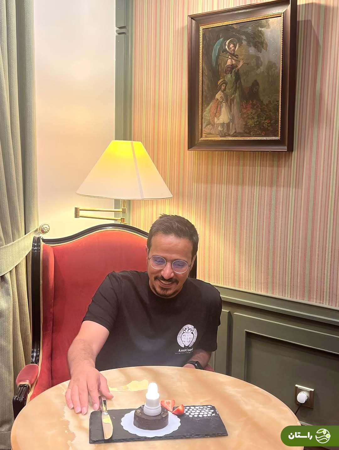 (تصاویر) جشن تولد ۴۱ سالگی حسین سلیمانی در آمستردام هلند