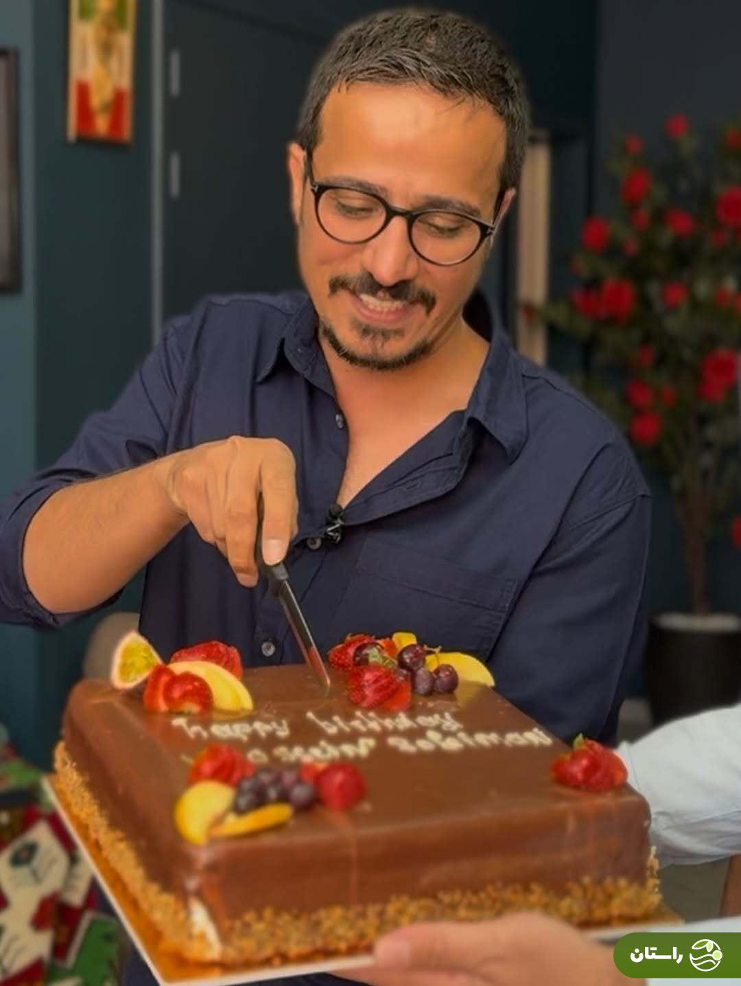 (تصاویر) جشن تولد ۴۱ سالگی حسین سلیمانی در آمستردام هلند