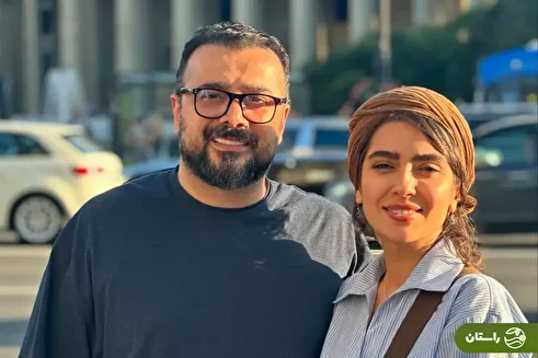 تصاویر جدید سپند امیرسلیمانی در کنار همسرش مونا کرمی و فرزندشان