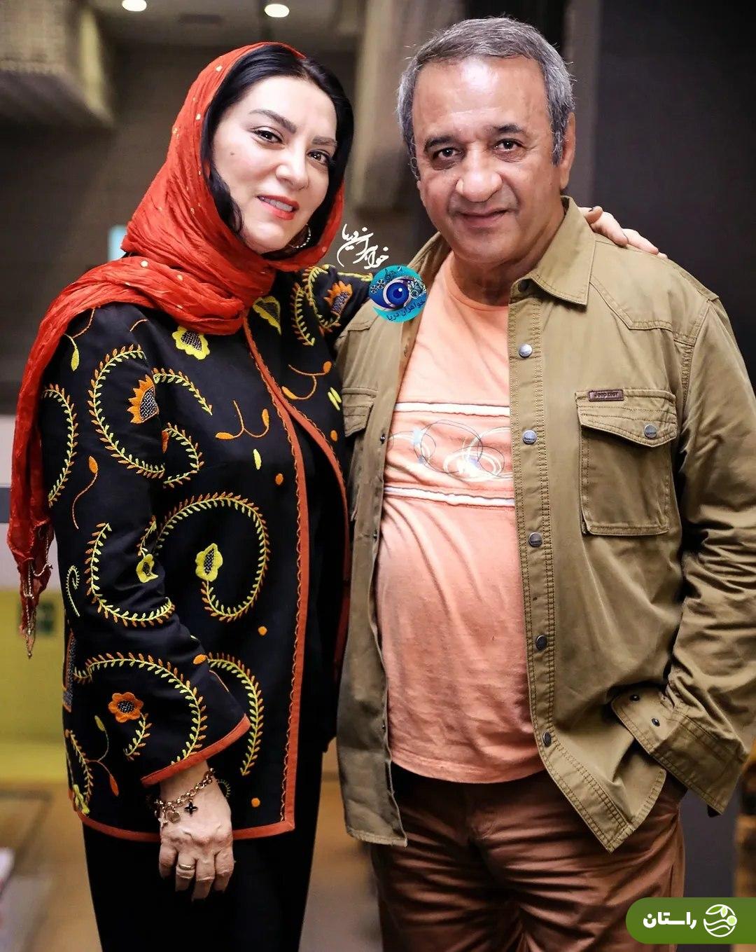 تصاویر عاشقانه علی اوسیوند و همسرش حمیرا ریاضی ۲۶ سال پس از ازدواج