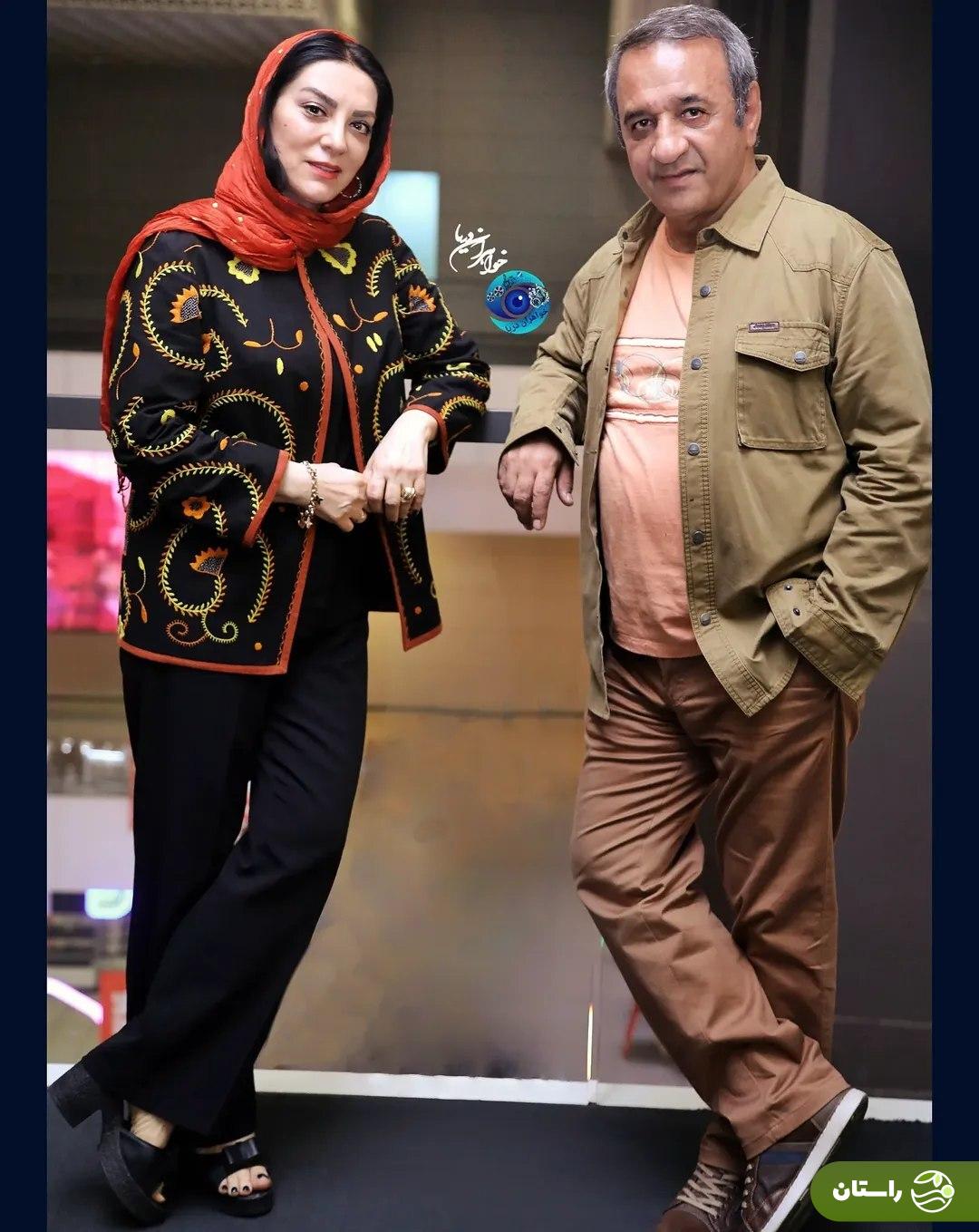 تصاویر عاشقانه علی اوسیوند و همسرش حمیرا ریاضی ۲۶ سال پس از ازدواج