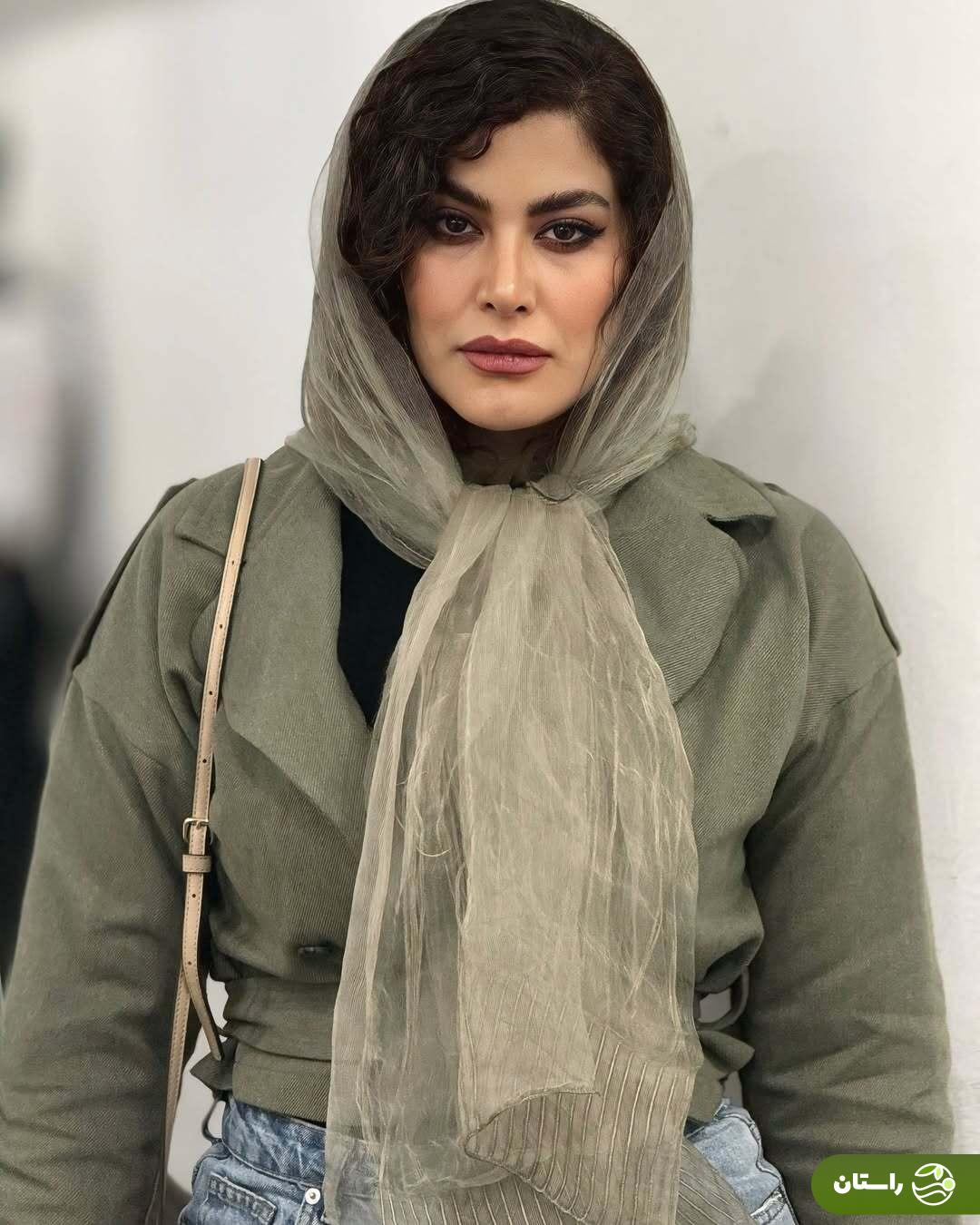 (عکس) ژست جدی بهار قاسمی، مهرنوش سریال خون سرد