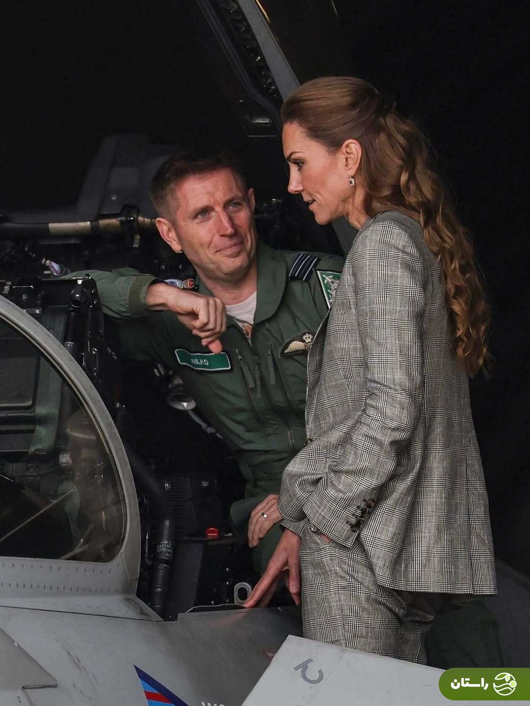 (تصاویر) بازدید کیت میدلتون از پایگاه هوایی سلطنتی کانینگسبی (تصاویر) بازدید کیت میدلتون از پایگاه هوایی سلطنتی کانینگسبی