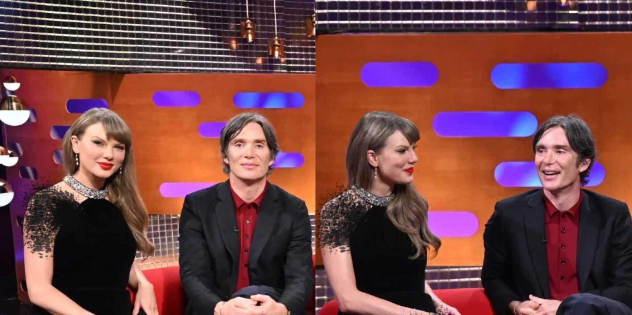 (عکس) تیلور سوئیفت و کیلین مورفی در کنار هم در برنامه گراهام نورتون