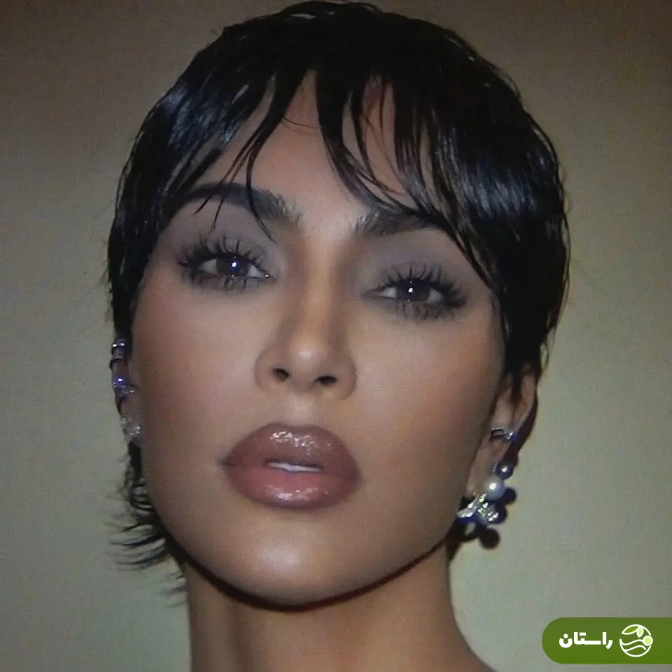 (عکس) کیم کارداشیان به یک تغییر اساسی در موهایش دوباره به سرخط خبرهای دنیای مُد آمد!