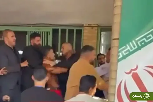 (ویدئو) دعوا و کتک‌کاری شدید در مسابقات پرورش اندام قهرمانی کشور