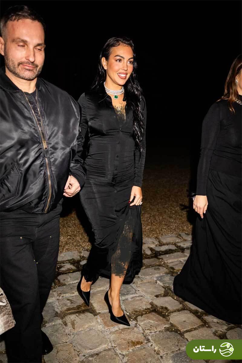 (تصاویر) جورجینا رودریگز در هفته مُد پاریس درخشید