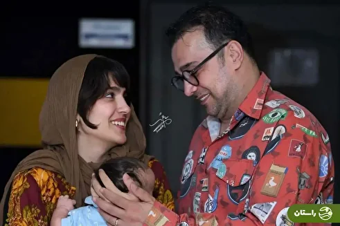 جدیدترین تصاویر مونا کرمی و سپند امیرسلیمانی در کنار فرزندشان حامی
