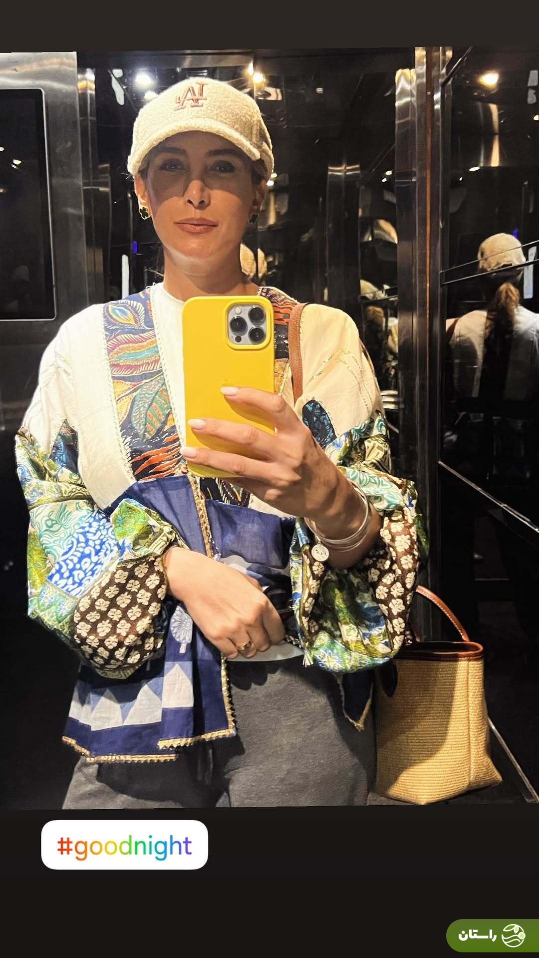 (عکس) سلفی آسانسوری جدید فریبا نادری
