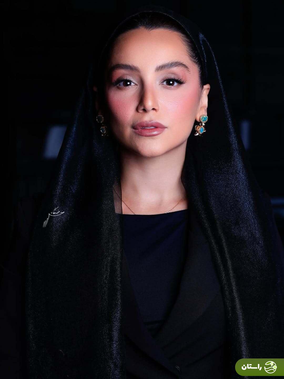 (تصاویر) استایل نازنین بیاتی در اکران خصوصی لاک‌پشت