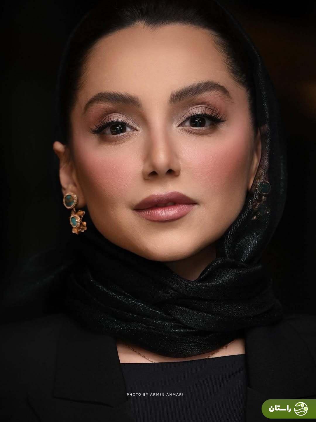 (تصاویر) استایل نازنین بیاتی در اکران خصوصی لاک‌پشت