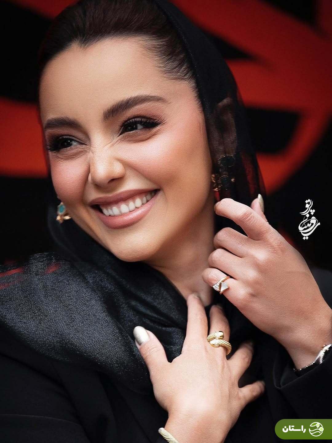 (تصاویر) استایل نازنین بیاتی در اکران خصوصی لاک‌پشت