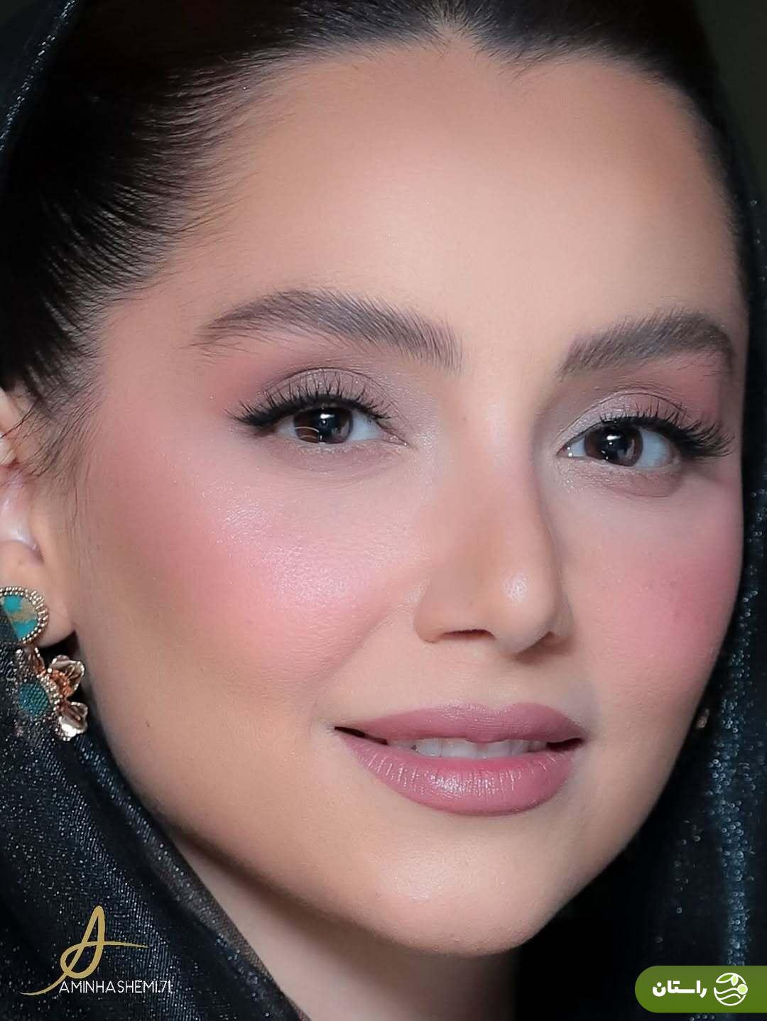 (تصاویر) استایل نازنین بیاتی در اکران خصوصی لاک‌پشت