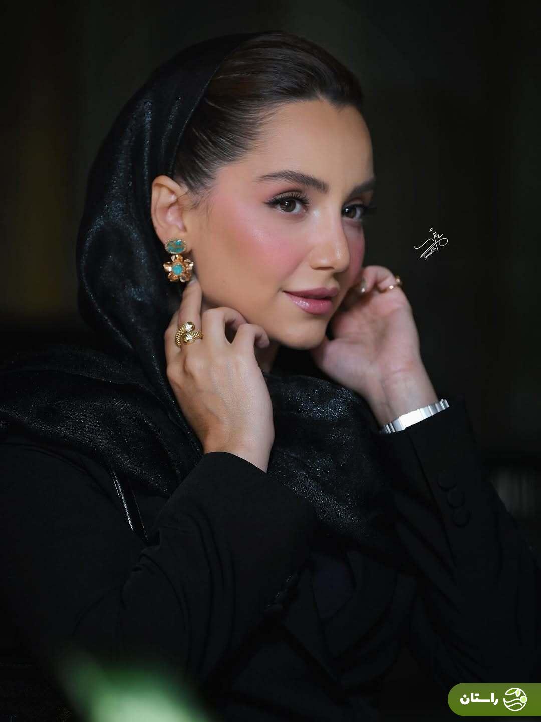 (تصاویر) استایل نازنین بیاتی در اکران خصوصی لاک‌پشت