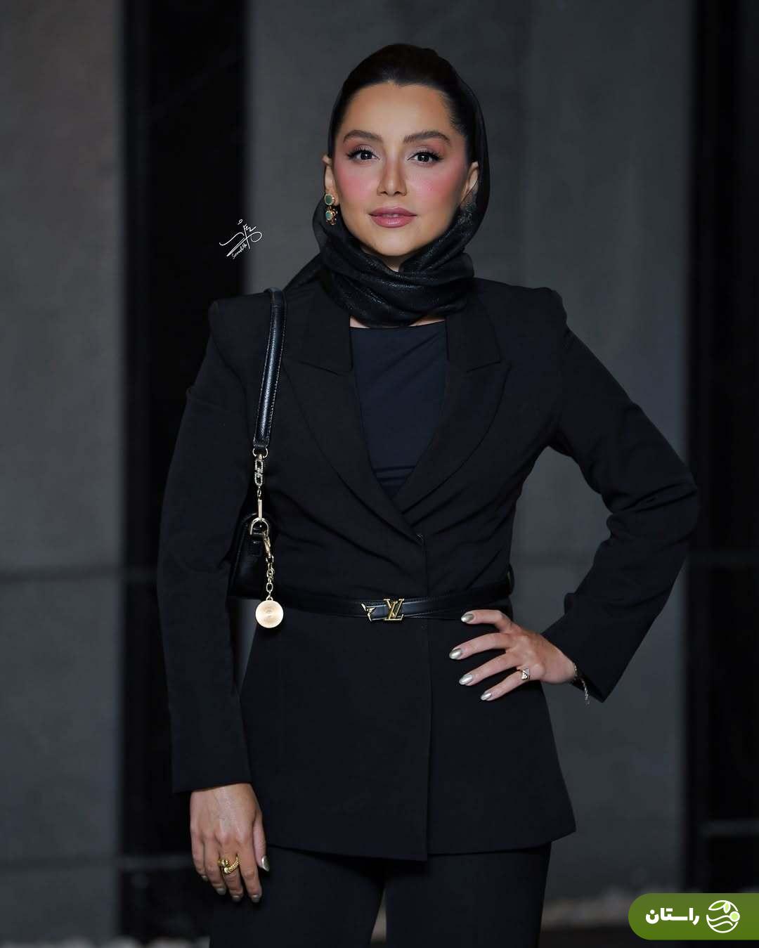 (تصاویر) استایل نازنین بیاتی در اکران خصوصی لاک‌پشت