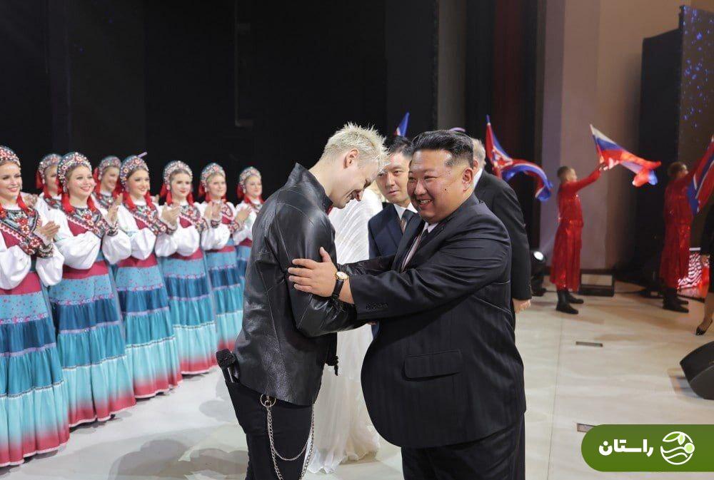 (عکس) حضور رهبر کره شمالی در کنسرت هنرمندان روس در پیونگ یانگ