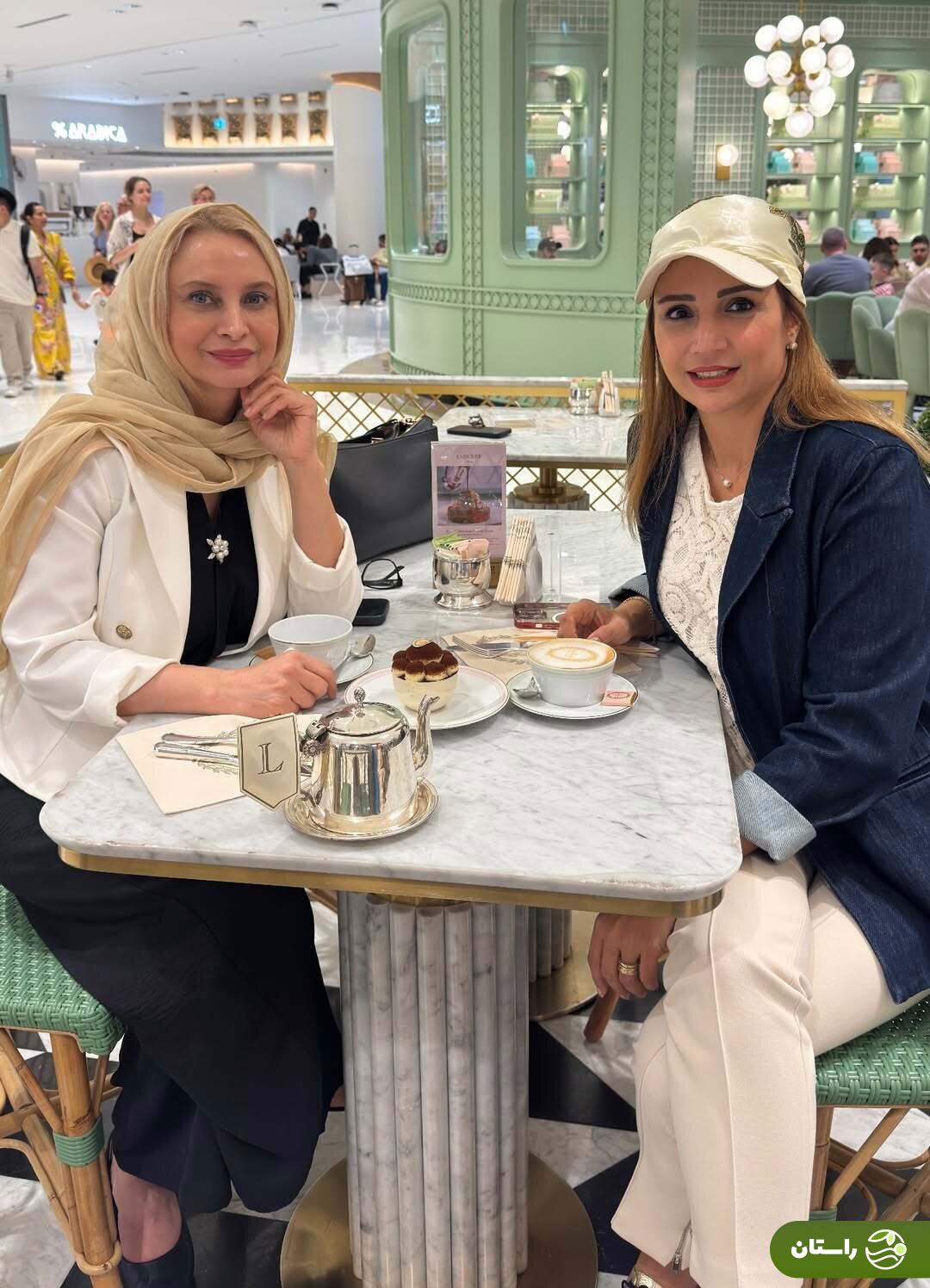 (عکس) شبنم قلی‌خانی و مریم کاویانی در دبی