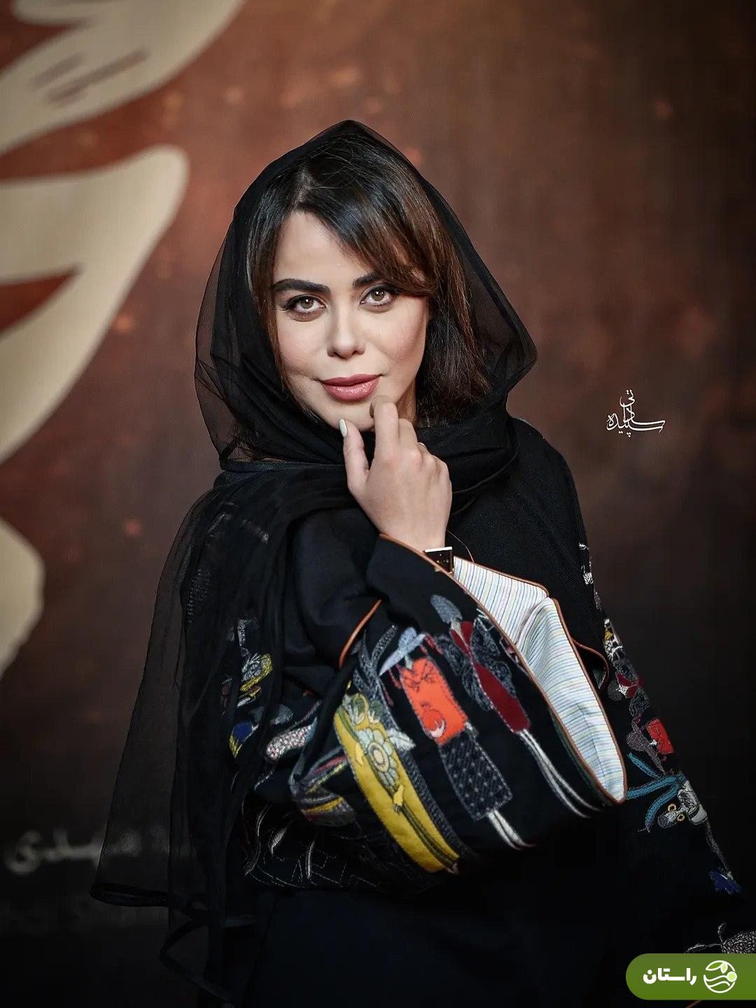 (تصاویر) الهام اخوان در اکران افتتاحیه فیلم «مجنون»