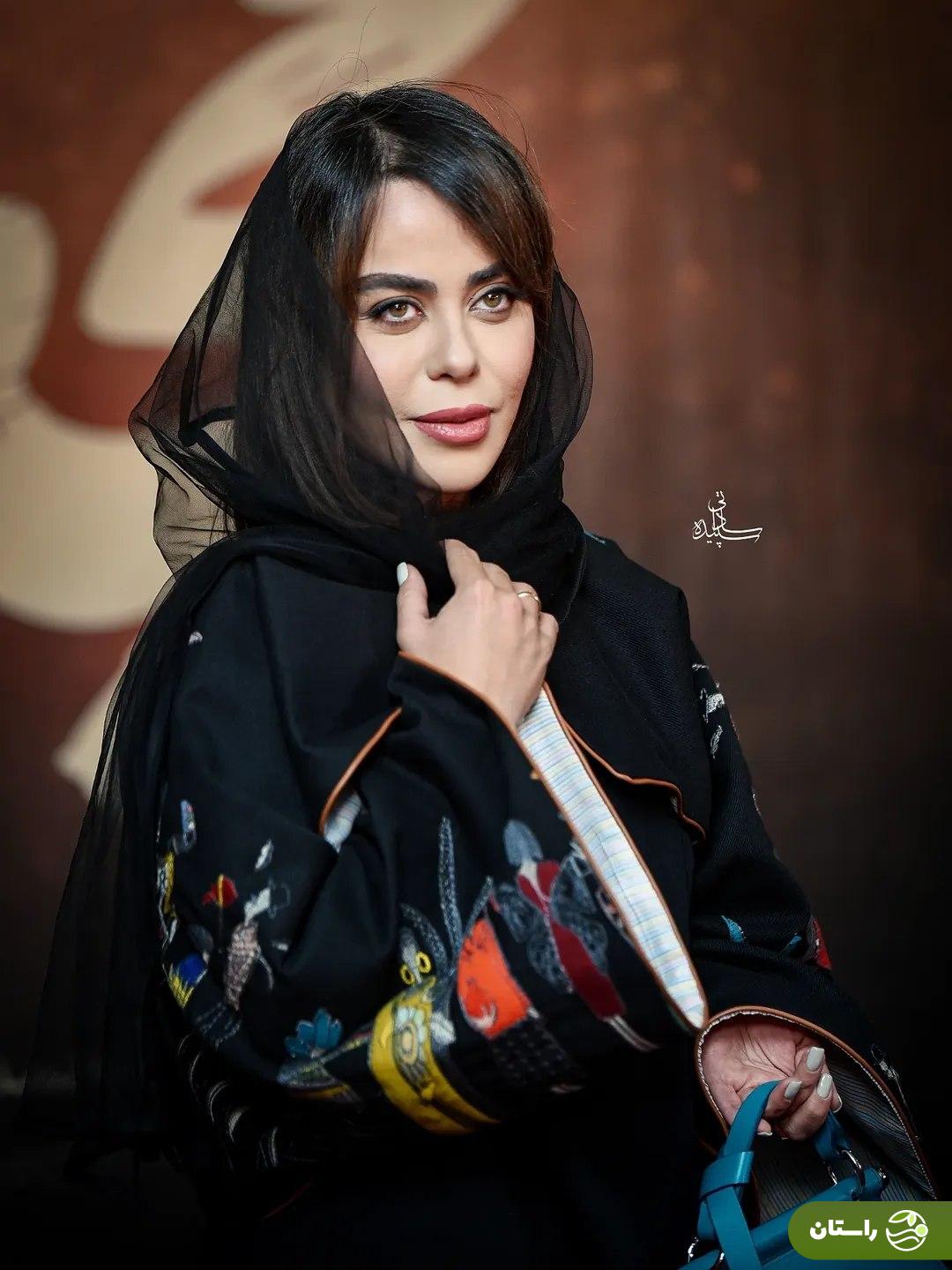 (تصاویر) الهام اخوان در اکران افتتاحیه فیلم «مجنون»