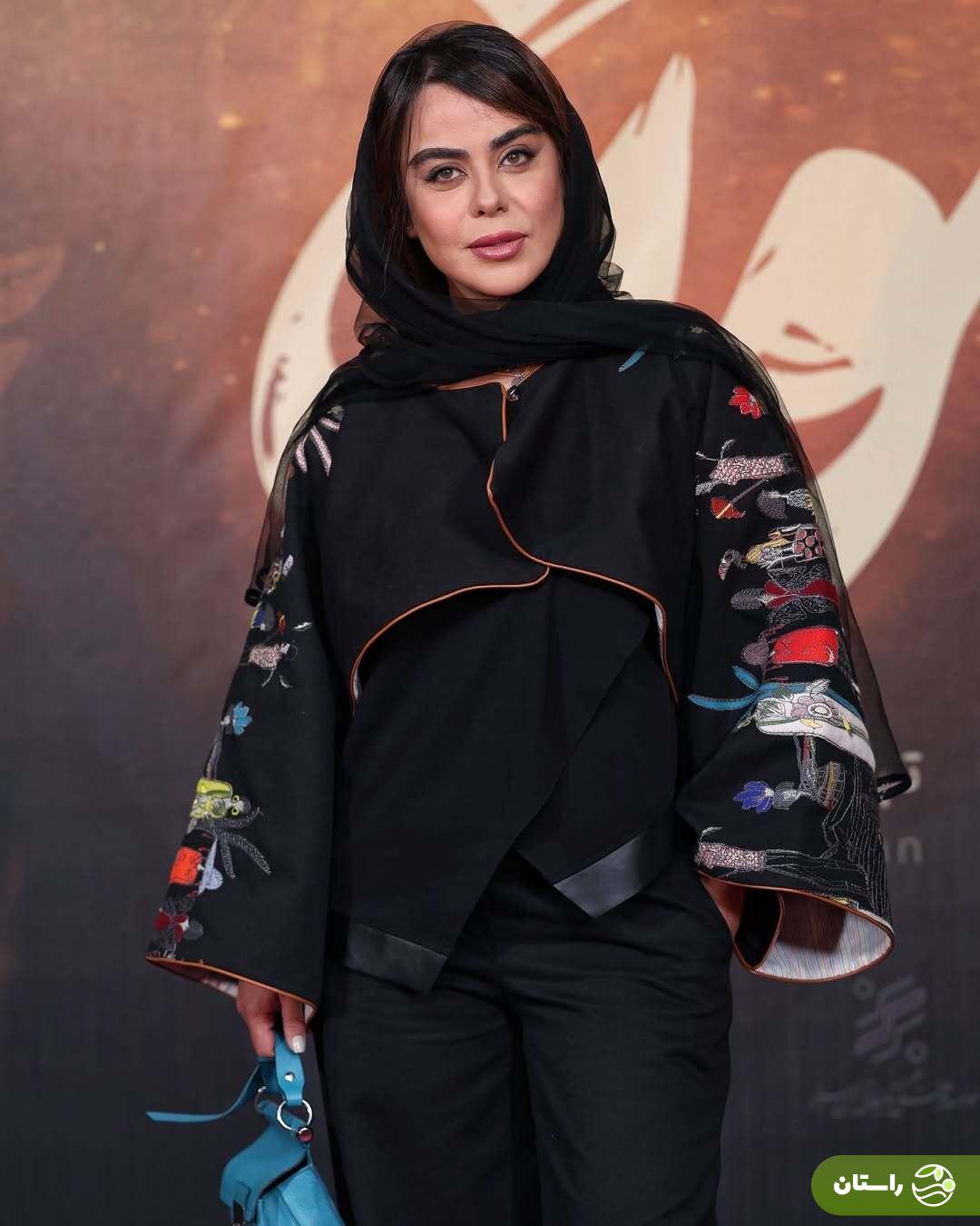 (تصاویر) الهام اخوان در اکران افتتاحیه فیلم «مجنون»