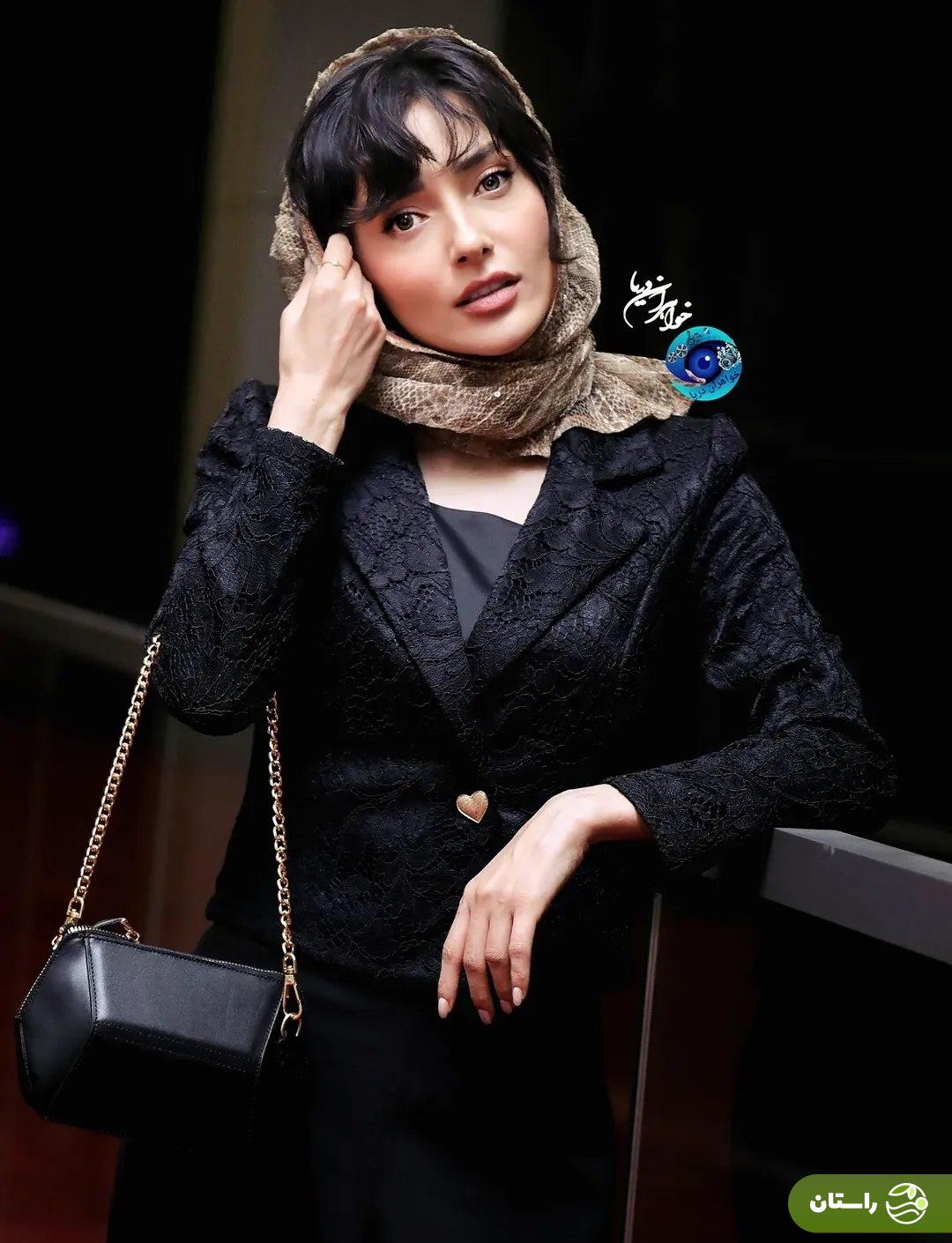 (تصاویر) سیاوش و آوا سریال «شغال» در اکران افتتاحیه فیلم «مجنون»