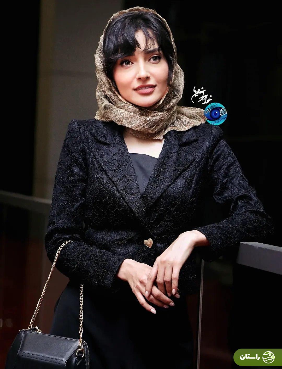 (تصاویر) سیاوش و آوا سریال «شغال» در اکران افتتاحیه فیلم «مجنون»