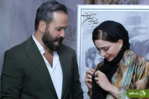 (ویدئو) میلاد کی‌مرام در آغوش بهنوش طباطبایی!