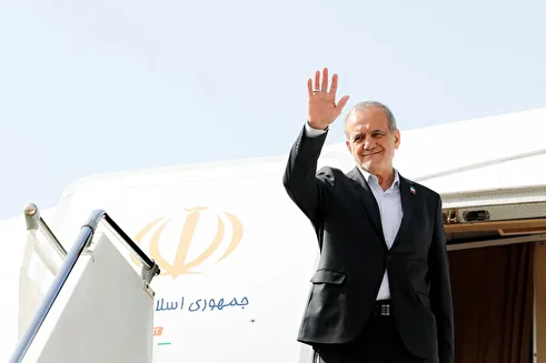 زهرا پزشکیان همراه پدرش عازم نیویورک شد؟