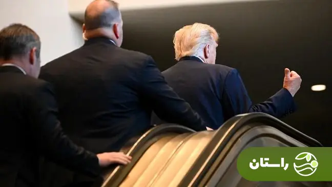 چه کسی پله برقی سازمان ملل را هنگام استفاده ترامپ و ملانیا از کار انداخت؟ چه کسی پله برقی سازمان ملل را هنگام استفاده ترامپ و ملانیا از کار انداخت؟