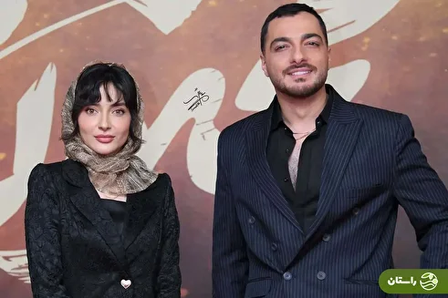 (تصاویر) سیاوش و آوا سریال «شغال» در اکران افتتاحیه فیلم «مجنون»