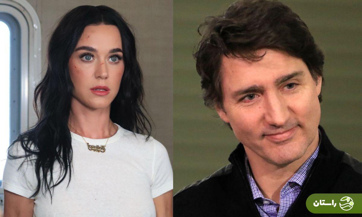 تصاویر برهنه جاستین ترودو و کیتی پری در قایق تفریحی راز رابطه پنهانی آنها را فاش کرد جاستین ترودو و کیتی پری