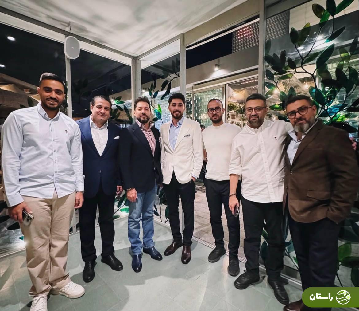 (تصاویر) افتتاح رستوران لوکس بهرام رادان و همسرش مینا مختاری با دکوراسیونی باشکوه
