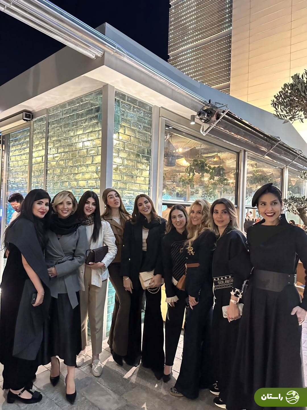 (تصاویر) افتتاح رستوران لوکس بهرام رادان و همسرش مینا مختاری با دکوراسیونی باشکوه