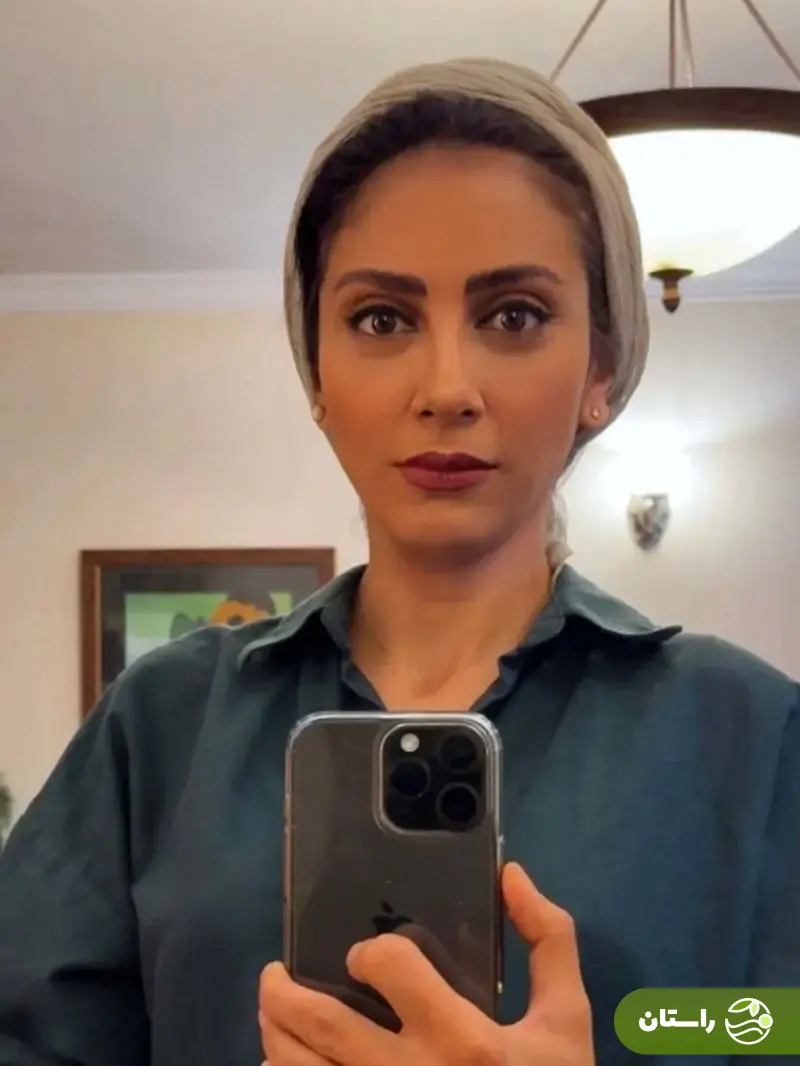 (عکس) استایل خانگی «مونا فرجاد»