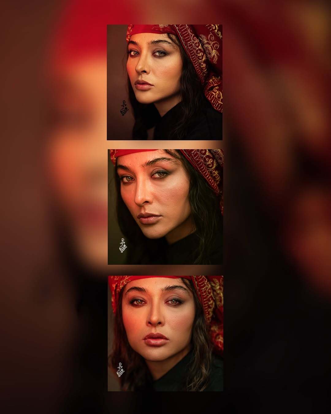 (تصاویر) پرتره‌های جذاب آناهیتا درگاهی با میکاپ جدید